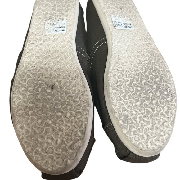 Toms Grey Alpargata Recycled Cotton Size 6.5 - Picture 2 of 3